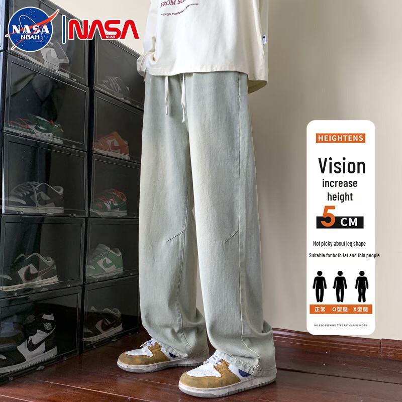 NASA NOAH American High Street Loose Straight-Leg Jeans