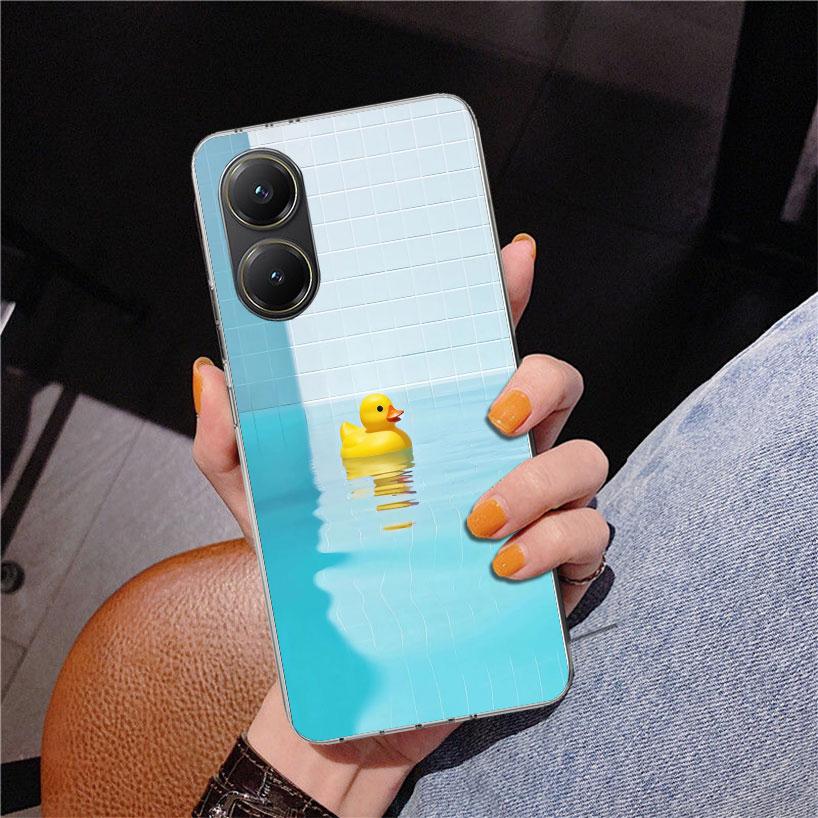 

Rubber Ducks Swimming Pool Phnoe Case for Xiaomi Poco X5 X6 X7 Pro X4 Gt F7 Ultra M8 M7 Redmi 15C 15 13C 13 12C 12 Unique Cover Redmi 15 5G