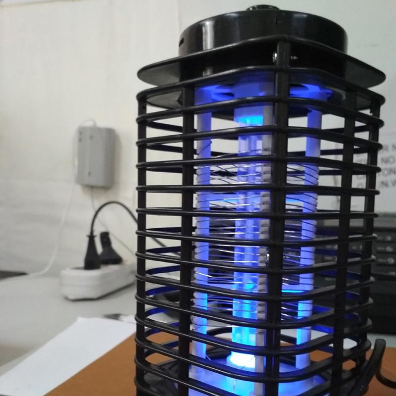 Luz Eletrônica Mata-Mosquitos Lâmpada UV Fotocatalisador Repelente de Moscas e Insetos Matador de Insetos Armadilha para Mosquitos Para Interior Exterior Jardim