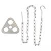 1Pc Tripod Hanging Detachable Campfire Cooking Accessories Set Outdoor Barbecue Adjustable Hanging Stainless Steel