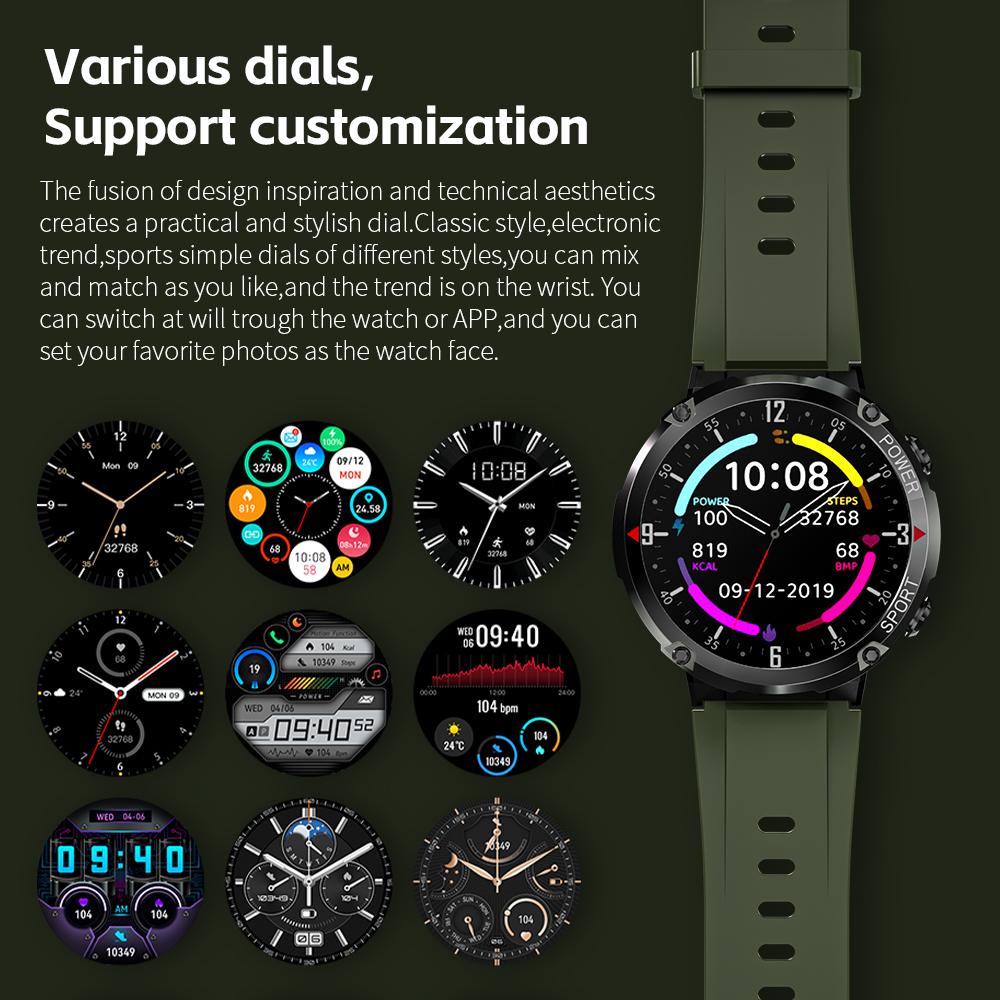 Buy LOKMAT ZEUS PRO Bluetooth Calls Sport Smart Watch 1.6 Inch Big Full  Touch Screen Fitness Tracker Smartwatch Heart Rate Monitor at affordable  prices — free shipping, real reviews with photos — Joom