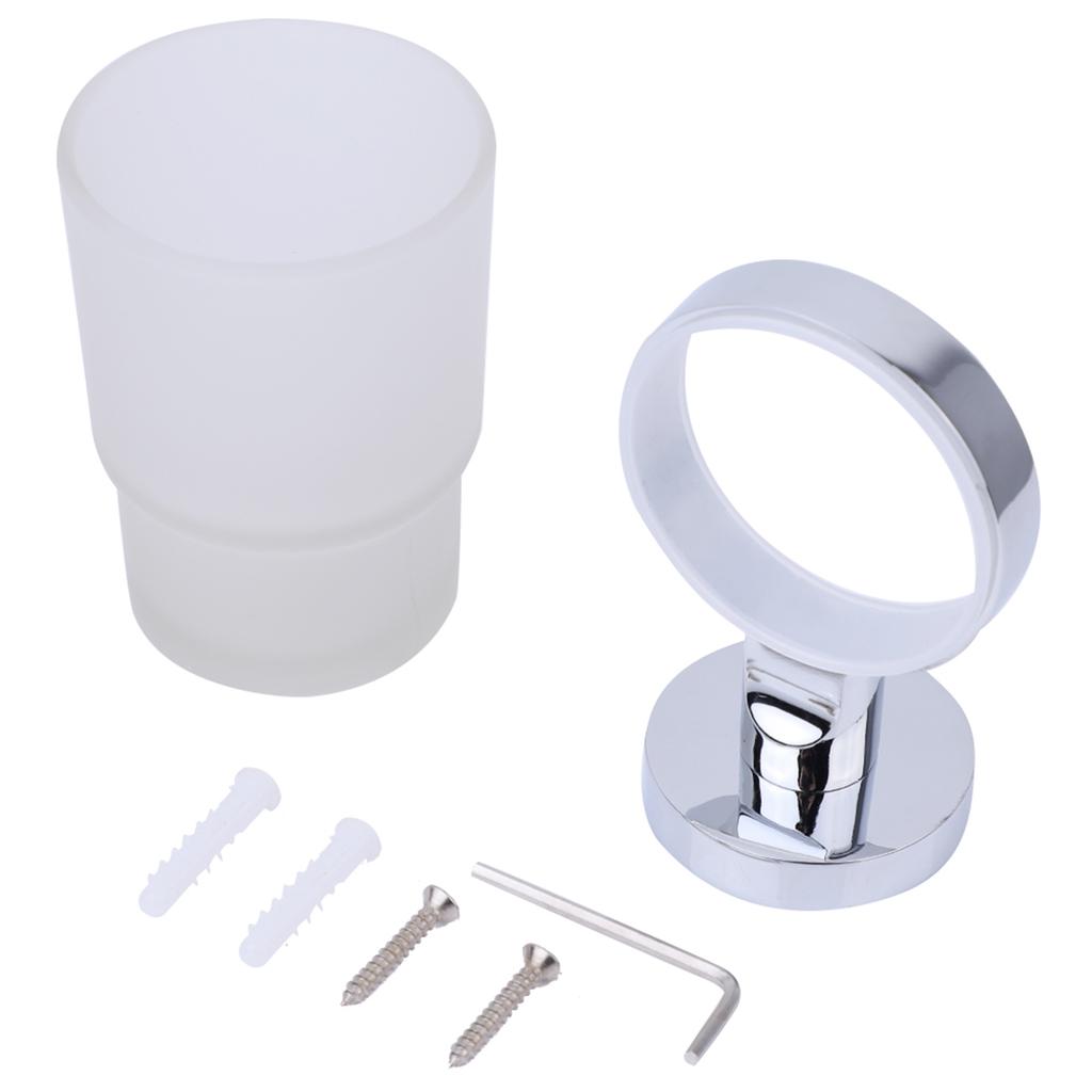 Modern Toothbrush Cup Holder Bathroom Accessories Products Wall Mounted (220210)