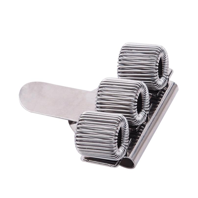 Nurse Uniform Pen Holders Back Clip Three Hole Flat Pen Holder Stationery Hardware Accessories