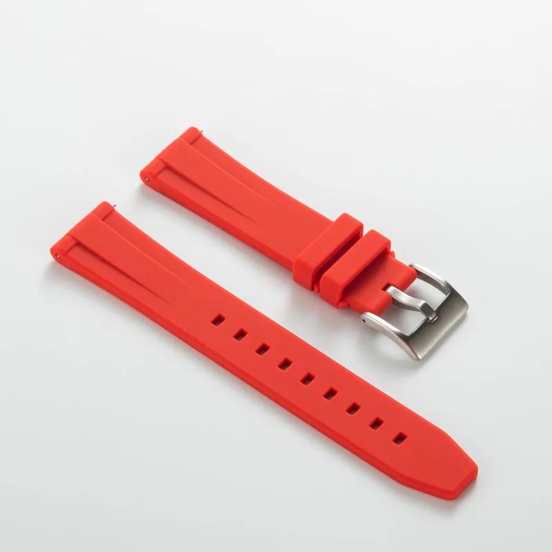 18mm 19mm 21mm 20mm 22mm Waterproof Strap High Quality Silicone Watch Band for Swatch for Omega Moonswatch Bracelet Wristband