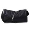 Unisex Lightweight Black Travel and Gym Crossbody Bag