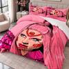 Lady Gaga 3Pcs Bedding Set Duvet Cover With Two Pillowcases For Bedroom Home Decoration