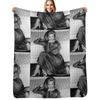 Glamorous Dalida Throw Blanket Lightweight Warm Blanket for Travel Camping