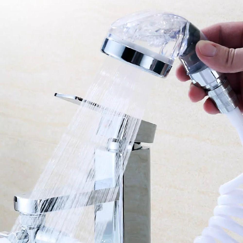 Filterable Water Tap Connector Hangable Kitchen Sink Splitter Shower Head  Hair Salon