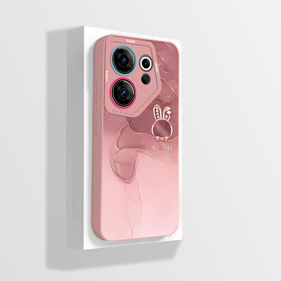 For Tecno Camon 20 Premier 5G Phone Case Fancy Camera Lens Protector Soft Liquid Silicone Funda For Camon20 Premier CK9n Coque