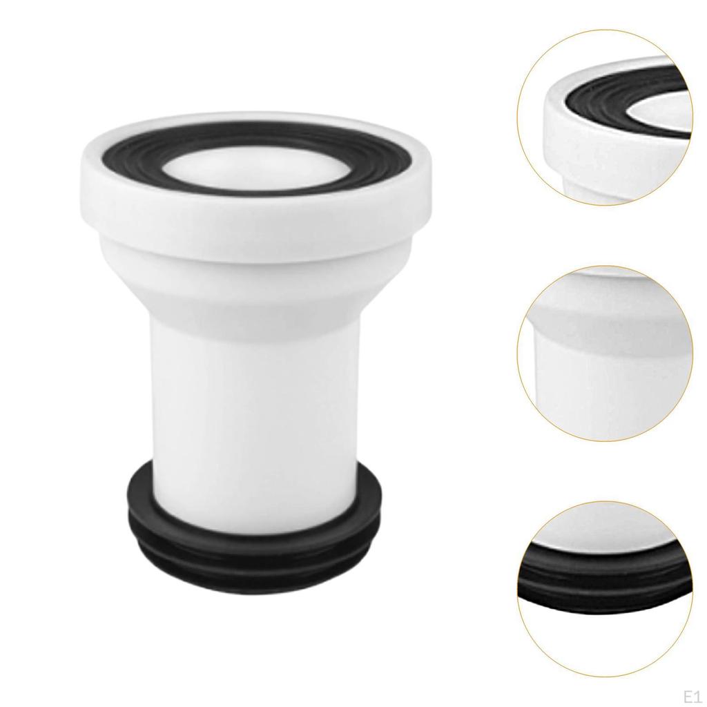Toilet Shifter Full Flush Offset Flange Leakproof Flexible Adapter for Closestool