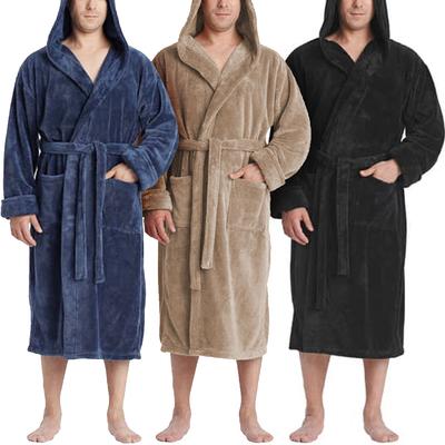mens teddy bear dressing gown