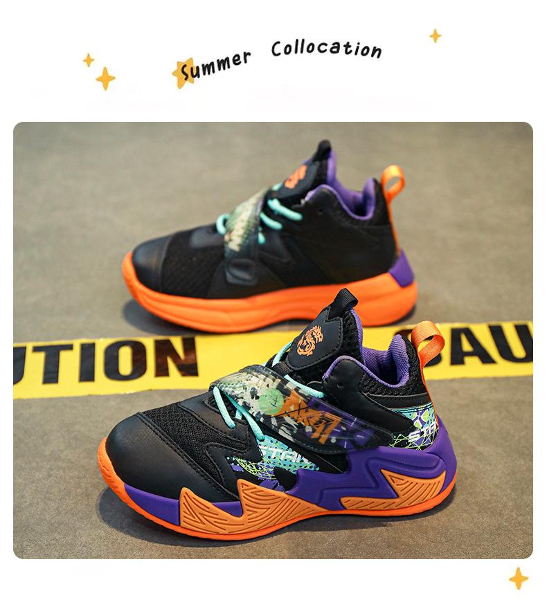 Autumn 2025 Boys' Non-Slip Basketball Shoes: Durable, Professional Training Sports Footwear