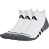 adidas Performance Ankle Socks Unisex 3 Pack White/Black JD9570