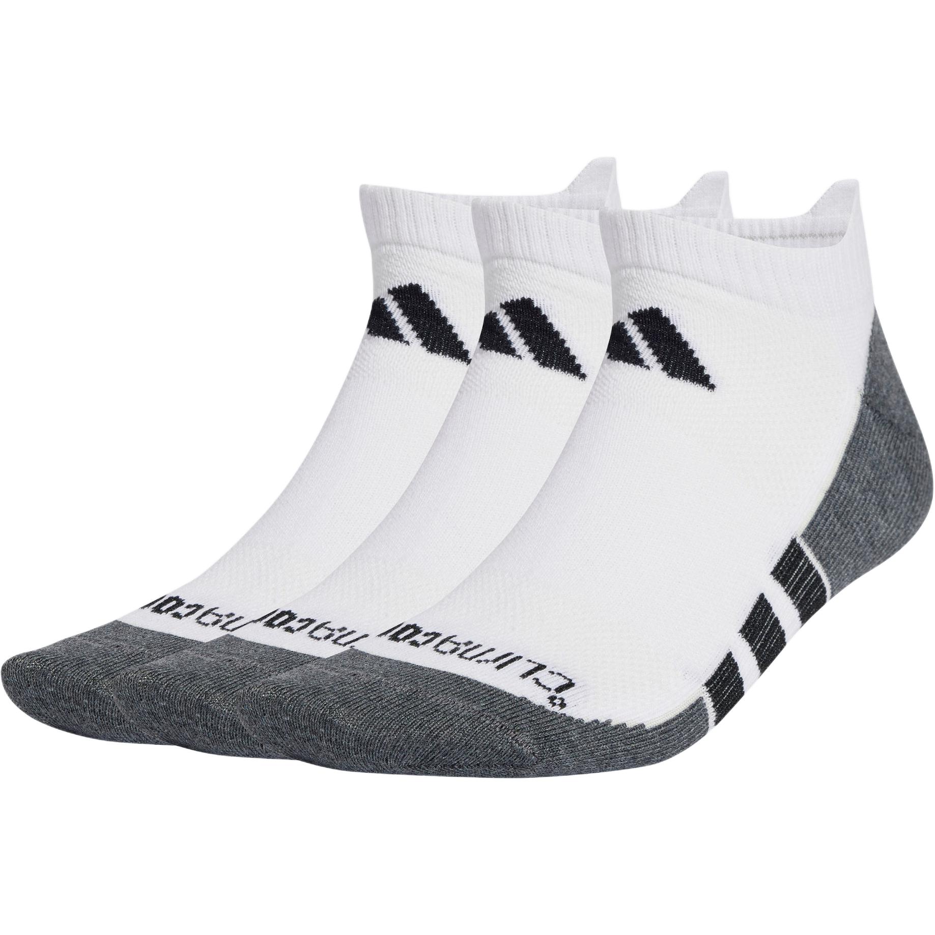 Adidas Performance Ankle Socks Unisex 3 Pack White/Black JD9570 S