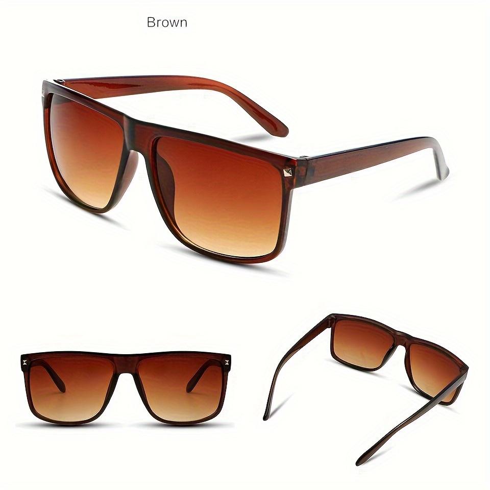 Oversized Square Fashion for Women Men Casual Gradient Brand Designer Glasses Fashion Glasses