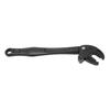 Ratcheting Jaw Wrench 10 13mm Claw Type Self Locking Adjustable Wrench for Plumbing Repair Auto Maintenance Black