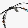 MIXED BEADS MACRAME BRACELET_BLACK