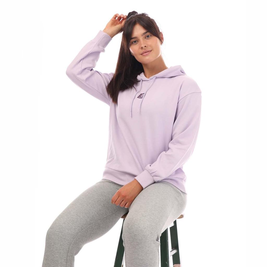 Timberland Womens/Ladies Stacked Logo Loop Back Hoodie