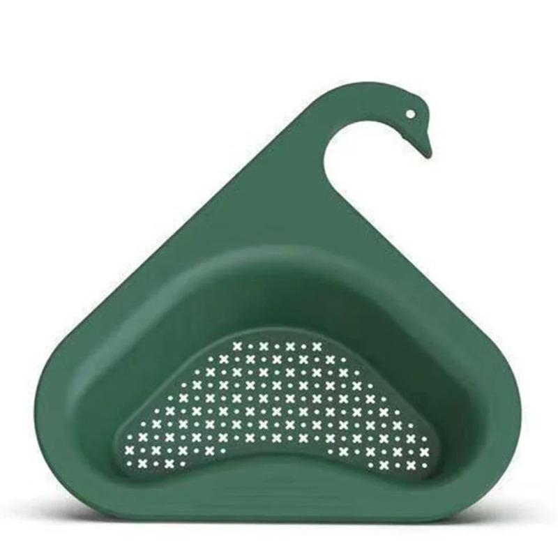 Großer Abflusskorb für die Küche, Organizer, Wasserhahnhalter, Sieb, Lebensmittel-Müllsieb, Abtropfregal, Organisationszubehör