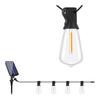 Solar ST38 LED String Lights, Remote Control  Outdoor Ambient Lights for Wedding Homestay Camping