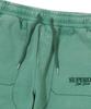 Syupeodeulai Vintage Washed Wide Sweatpants Green