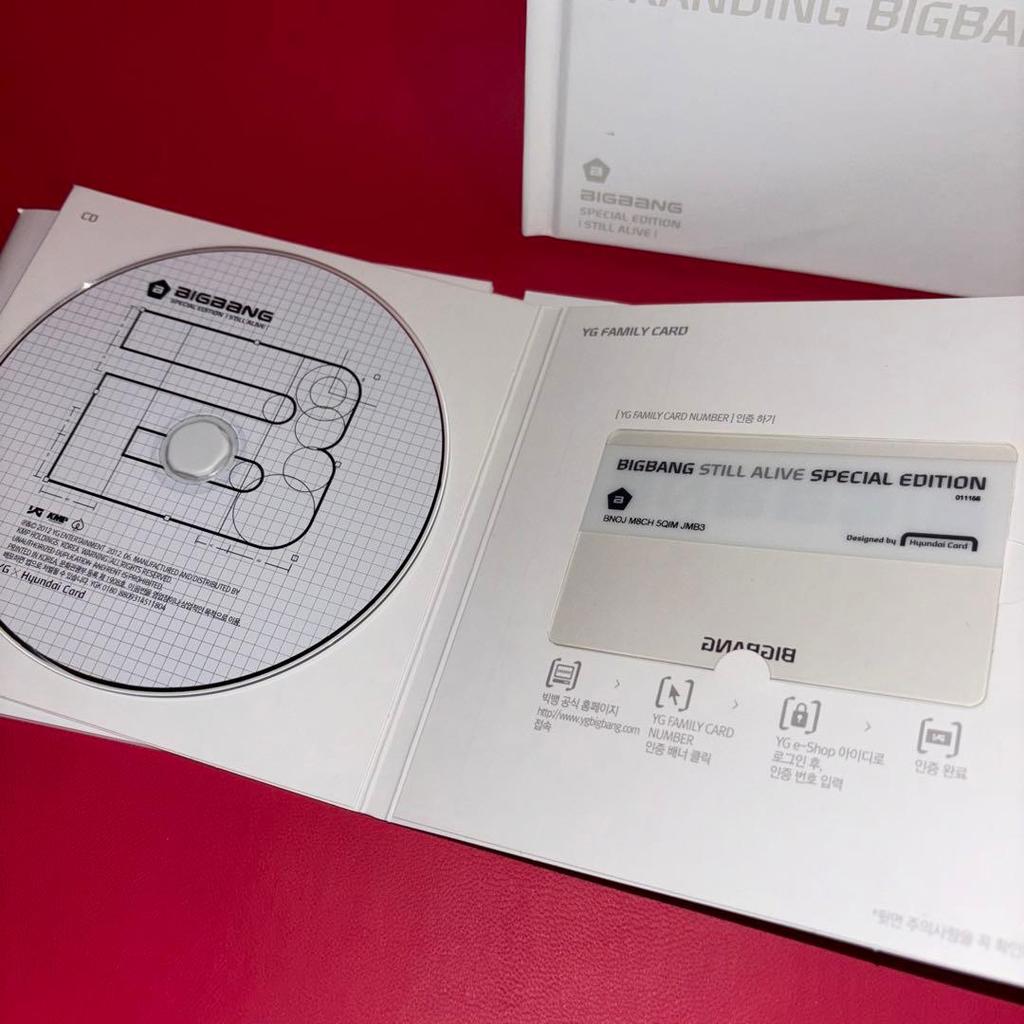 [USED] BIGBANG SPECIAL EDITION STILL ALIVE Korean Edition