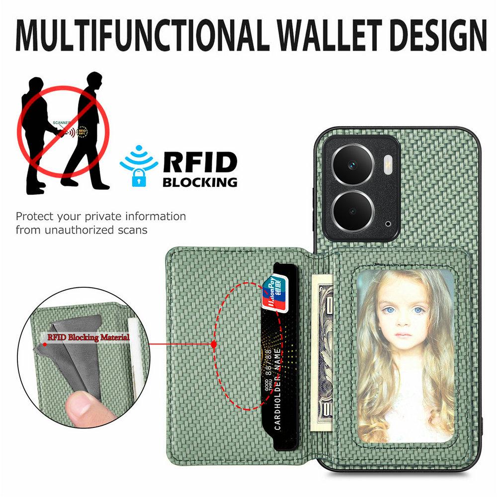 Realme14 Pro Plus 5G Leather Card Case Magnetic Wallet Holder Phone Capa for OPPO Realme 14 Pro Plus Case Realme14 14X RFID Etui