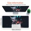 1pc Large Gaming Mouse Pad, UV Reactive Non-Slip Desk Mat, Washable PolyesterCyberpunk, Stealth, TeamworkComputer Pad with Vibrant Game Mach