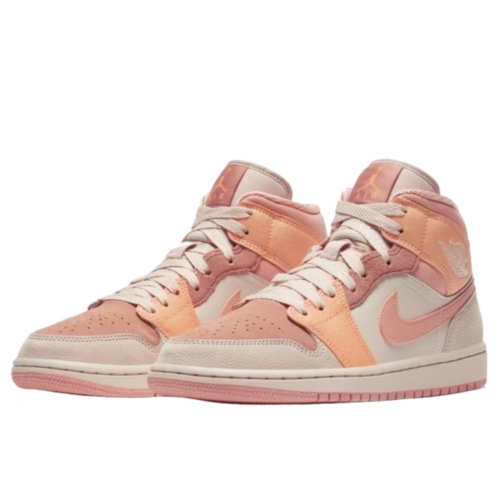 Air Jordan 1 Mid Apricot Orange