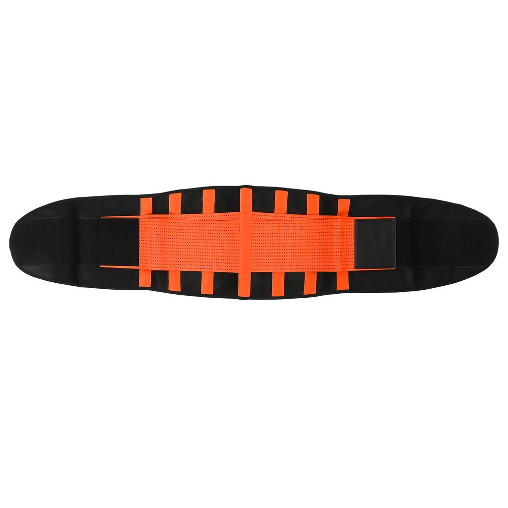 Back Brace Lightweight Portable Flexible Breathable Waist Protector for Waist ProtectionOrange
