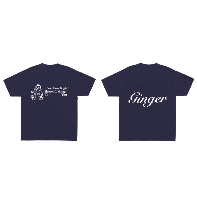 

BROCKHAMPTON Если ты молишься правильно Футболка Мужская Женская 2023 Лето Крутая Футболка Хлопок GINGER Принт букв Короткий рукав Хип-хоп Футболка 4XL