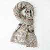 Scarf  Men Cotton Plaid Spring Autumn Scarfs Tassel Double Layers Male carf 105x180cm