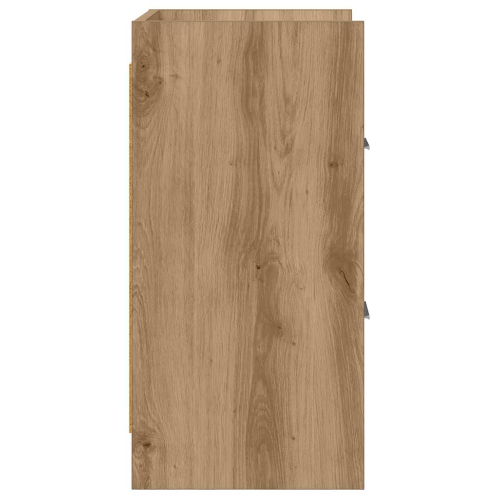Nightstands 2 pcs Artisan Oak 40 x 30 x 60 cm Engineered Wood
