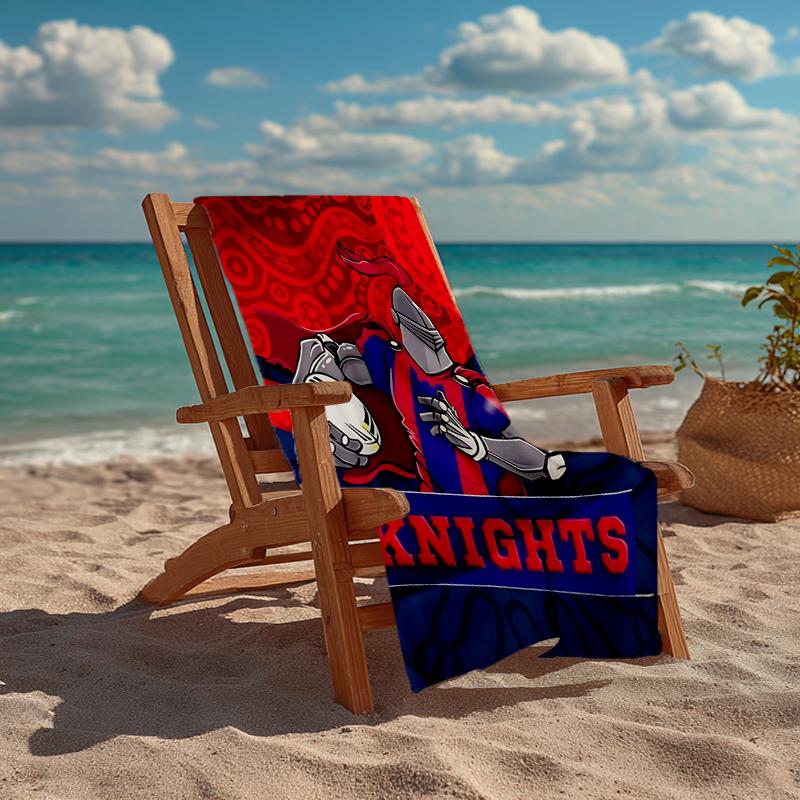 Knights Fashion Beach Towel: Ideal for Summer Adventures Soft, absorbent and quick drying suitable for swimming and bathing
