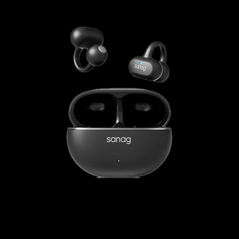 SANAG Z50 Ultra Open-Ear Clip-On AI Bluetooth Headset