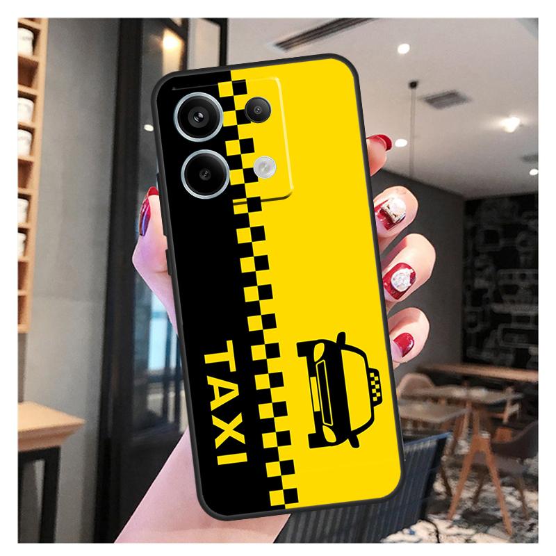 NYC Yellow Taxi Cabs Case For Xiaomi Redmi Note 13 12 10 9 8 11 Pro 12S 11S 10S 9S Remdi 13C 9C 10C 12C Cover
