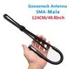 ABBREE AR-152 AR-148 Tactical Antenna SMA-Female Coaxial Extend Cable  for Baofeng UV-5R UV-82 UV-9R PLUS Walkie Talkie
