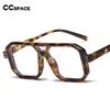 54605 Big Size Square Glasses Frame Women Men Optical Computer Eyeglasses Frames Office Decoration Fake Eyewear