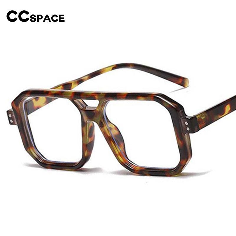 54605 Big Size Square Glasses Frame Women Men Optical Computer Eyeglasses Frames Office Decoration Fake Eyewear
