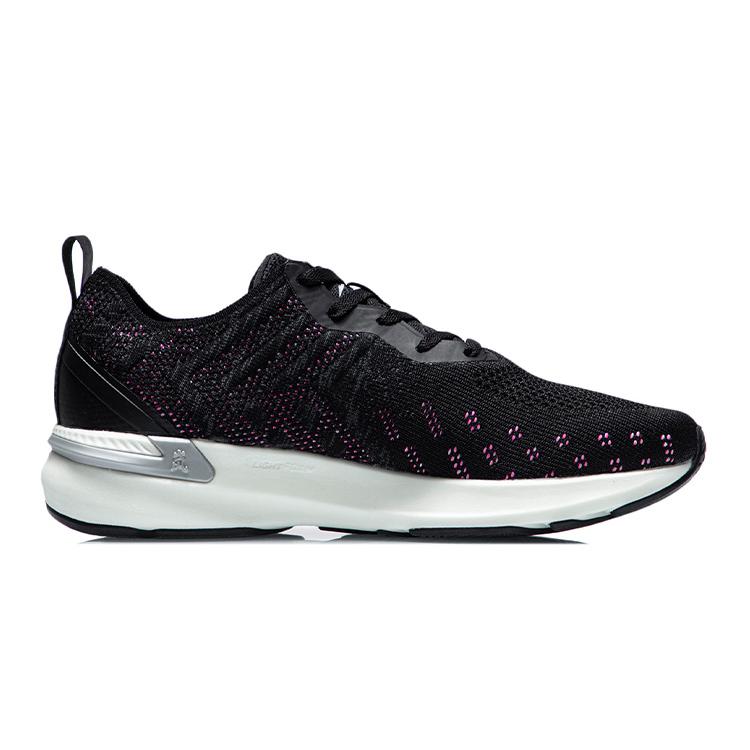 Li Ning Arashi Rebound Low top Running Shoes Women's Ebony Black ARHR132-1
