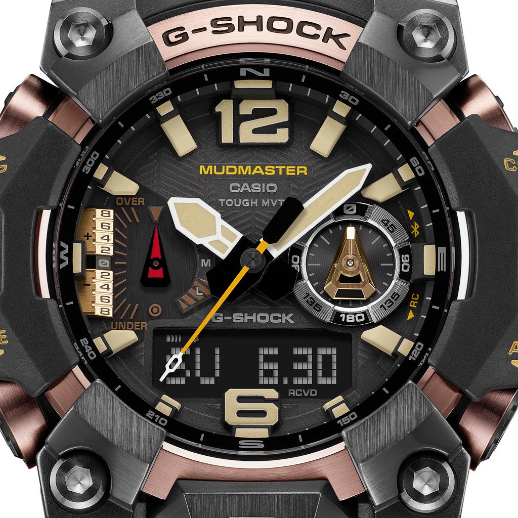 Casio G-SHOCK Reloj de Cuarzo para Hombre de Acero Inoxidable Resistente al Agua 200M Resistente a Golpes GWG-B1000-1A4