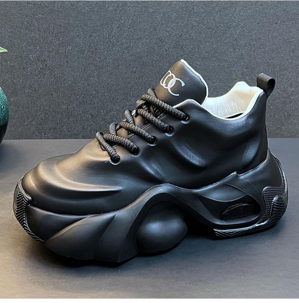 Modne Nowe Męskie Sneakersy Casualowe Gruba Podeszwa Podwyższające Wzrost Outdoor Oddychające Miękka Podeszwa Buty Sportowe do Biegania Zapatillas Deportivas