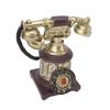 Hand Telephone Decoration Ingenious Vintage Landline Home Decorative for Home Coffee Shop  28