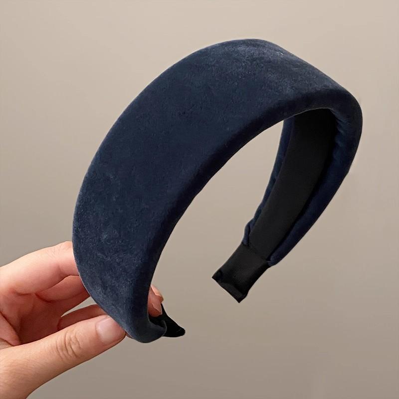Elegant Solid Velvet Wide Hairband For Women Girls Sweet Hair Ornament Headband Hair Hoop Hair Band Hair Accessories
