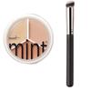 sweetmint Tri-Color Concealer: Covers Blemishes, Acne Scars, Dark Circles, Tear Troughs; Foundation & Contour Cream Matte.