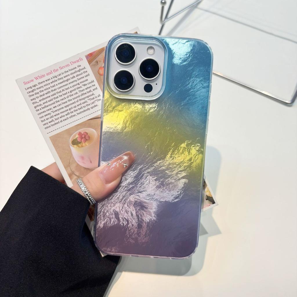 Tin Foil Pattern IMD Suitable for iPhone17 Mobile Phone Case Apple 16promax1311121415 Protective Case Colorful