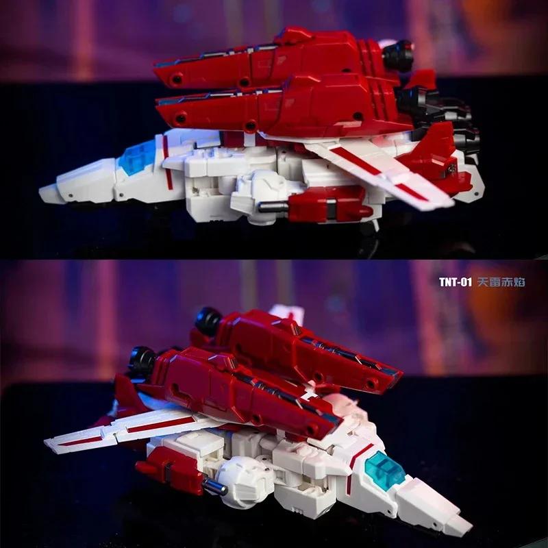 Transformation Toys TNT01 Spacecraft Space Guardian Deformation Robot Car Action Model Alloy Anime Model Gift Long Lasting