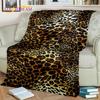 3D Wild Sexy Leopard Stripe Print Blanket,Soft Throw Blanket for Home Bedroom Bed Sofa Picnic Travel Office Cover Blanket Kids