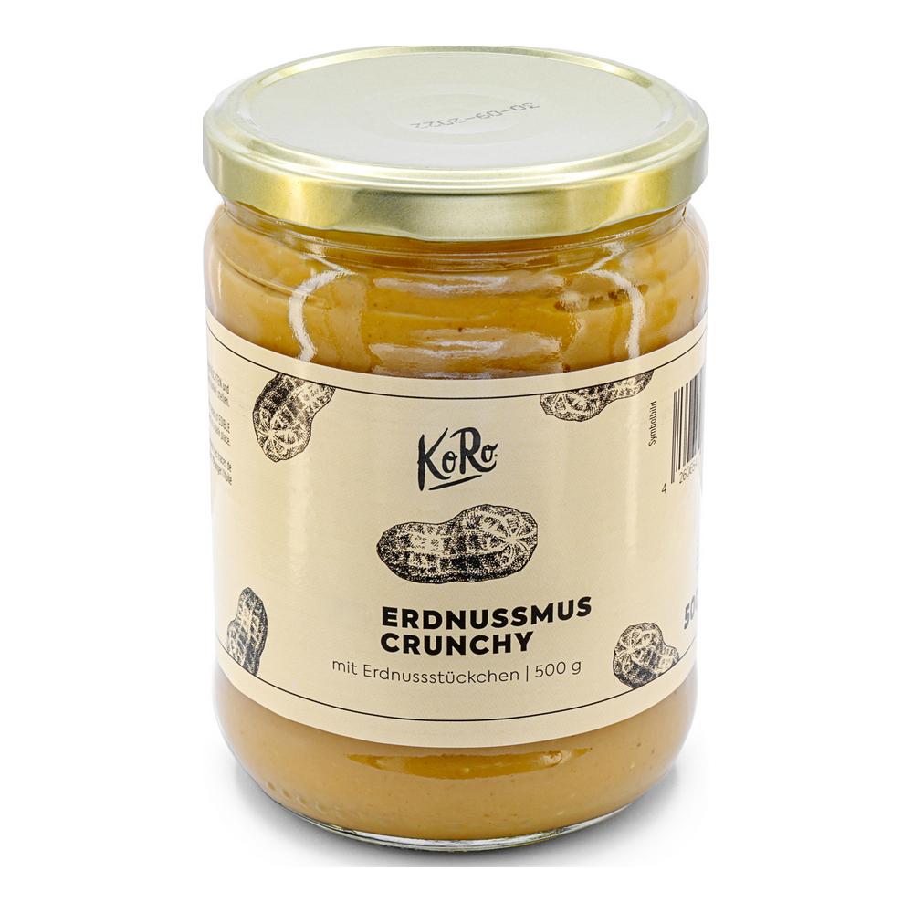 Koro 100% Crunchy Peanut Butter 500G