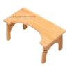 Bamboo Non-Slip Bathroom Stool: Adult and Child Toilet Footrest.